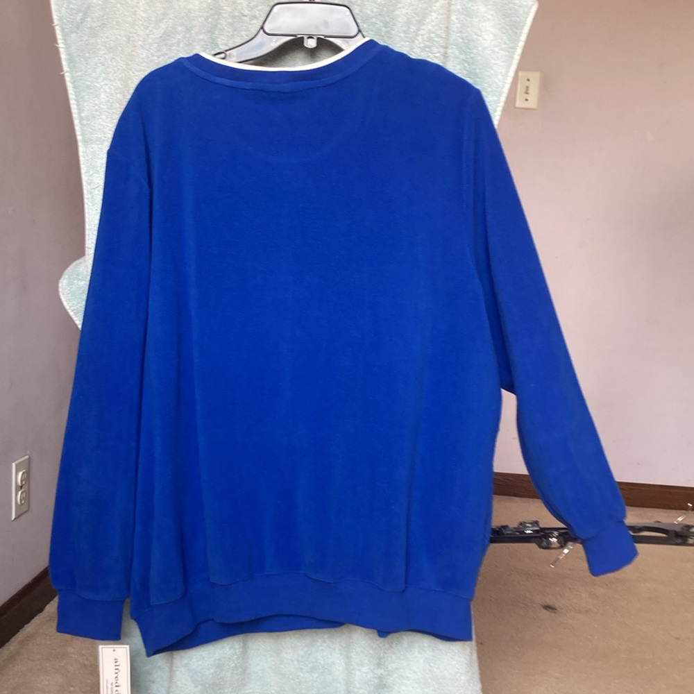 Offer$18 Alfred Dunner pullover blue top with bling details 2X - Picture 8 of 16
